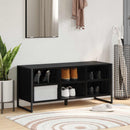Sko skab Sort eg 100 x 35 x 44 cm Konstrueret træ