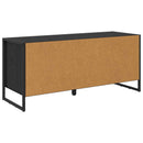 Sko skab Sort eg 100 x 35 x 44 cm Konstrueret træ