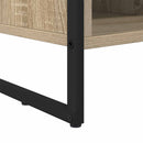 Sko skab med opbevaring Sonoma 100 x 35 x 44 cm Konstrueret træ