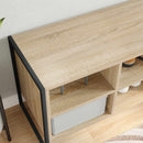 Sko skab med opbevaring Sonoma 100 x 35 x 44 cm Konstrueret træ