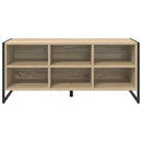 Sko skab med opbevaring Sonoma 100 x 35 x 44 cm Konstrueret træ