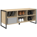 Sko skab med opbevaring Sonoma 100 x 35 x 44 cm Konstrueret træ
