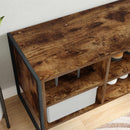 Sko skab Røget Eg 100 x 35 x 44 cm Konstrueret træ