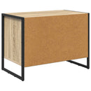 Sko skab med opbevaring Sonoma 60 x 35 x 44 cm Konstrueret træ