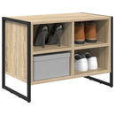 Sko skab med opbevaring Sonoma 60 x 35 x 44 cm Konstrueret træ