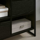 TV-skab 100 x 36 x 49,5 cm Sort eg Konstrueret træ