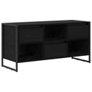 TV-skab 100 x 36 x 49,5 cm Sort eg Konstrueret træ