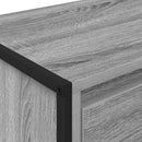 TV-skab 100 x 36 x 49,5 cm Grå Sonoma Konstrueret træ