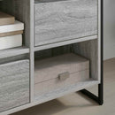 TV-skab 100 x 36 x 49,5 cm Grå Sonoma Konstrueret træ