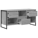 TV-skab 100 x 36 x 49,5 cm Grå Sonoma Konstrueret træ