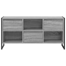 TV-skab 100 x 36 x 49,5 cm Grå Sonoma Konstrueret træ