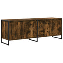 TV-skab Røget Eg 140 x 36 x 49.5 cm Konstrueret træ
