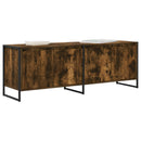 TV-skab Røget Eg 140 x 36 x 49.5 cm Konstrueret træ