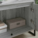 TV-skab 140 x 36 x 49.5 cm Grå Sonoma Konstrueret træ
