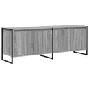 TV-skab 140 x 36 x 49.5 cm Grå Sonoma Konstrueret træ