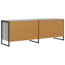 TV-skab 140 x 36 x 49.5 cm Grå Sonoma Konstrueret træ