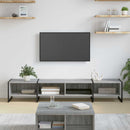 TV-skab Grå Sonoma 170.5 x 36 x 30.5 cm Konstrueret træ