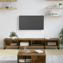 TV-skab Gammelt træ 170.5 x 36 x 30.5 cm Konstrueret træ