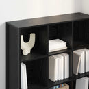 Bogskab Sort eg 99,5 x 30 x 108,5 cm Konstrueret træ