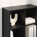 Bogskab Sort eg 99,5 x 30 x 108,5 cm Konstrueret træ