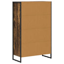 Bogskab Røget Eg 99,5 x 30 x 108,5 cm Konstrueret træ