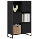 Bogskab Sort eg 68 x 30 x 108.5 cm Konstrueret træ