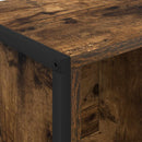 Bogskab Røget Eg 68 x 30 x 108.5 cm Konstrueret træ