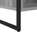 Bogskab Grå Sonoma 68 x 30 x 108.5 cm Konstrueret træ