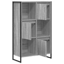 Bogskab Grå Sonoma 68 x 30 x 108.5 cm Konstrueret træ