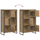 Bogskab Artisan eg 68 x 30 x 108.5 cm Konstrueret træ
