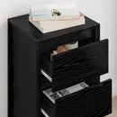 Sideboard Sort eg 42 x 36 x 75.5 cm Konstrueret træ