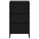 Sideboard Sort eg 42 x 36 x 75.5 cm Konstrueret træ