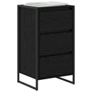 Sideboard Sort eg 42 x 36 x 75.5 cm Konstrueret træ