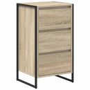 Sideboard med skuffe Sonoma 42 x 36 x 75.5 cm Konstrueret træ