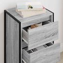 Sideboard Grå Sonoma 42 x 36 x 75.5 cm Konstrueret træ