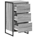 Sideboard Grå Sonoma 42 x 36 x 75.5 cm Konstrueret træ
