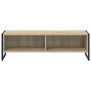 TV-skab 100 x 36,5 x 30,5 cm Sonoma-eg Konstrueret træ