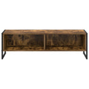 TV-skab Røget Eg 100 x 36,5 x 30,5 cm Konstrueret træ