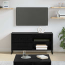 TV-skab 100 x 36 x 49,5 cm Sort eg Konstrueret træ