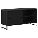 TV-skab 100 x 36 x 49,5 cm Sort eg Konstrueret træ