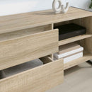 TV-skab 100 x 36 x 49,5 cm Sonoma-eg Konstrueret træ