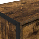 TV-skab 100 x 36 x 49,5 cm Røget eg Konstrueret træ