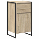 Sideboard med skuffe Sonoma 43 x 36 x 75,5 cm Konstrueret træ