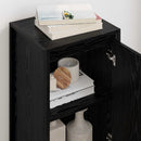 Sideboard Sort eg 43 x 36 x 75,5 cm Konstrueret træ