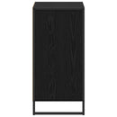 Sideboard Sort eg 43 x 36 x 75,5 cm Konstrueret træ