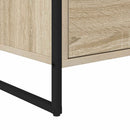 Sideboard med skuffe Sonoma 79 x 36 x 75.5 cm Konstrueret træ
