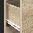 Sideboard med skuffe Sonoma 79 x 36 x 75.5 cm Konstrueret træ