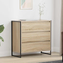 Sideboard med skuffe Sonoma 79 x 36 x 75.5 cm Konstrueret træ