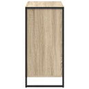 Sideboard med skuffe Sonoma 79 x 36 x 75.5 cm Konstrueret træ