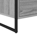 Sideboard Grå Sonoma 79 x 36 x 75.5 cm Konstrueret træ